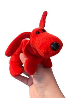 Ty Beanie Baby “Rover” the Dog – Red Plush (No Hang Tag)